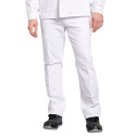 Pantalon professionnel blanc 100% Coton 01APG110 PBV
