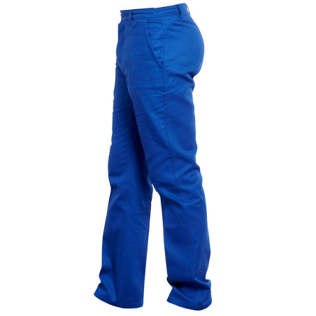 Pantalon bleu de travail homme bugatti en coton