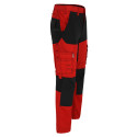 Pantalon HEROCK tissu stretch HECTOR rouge