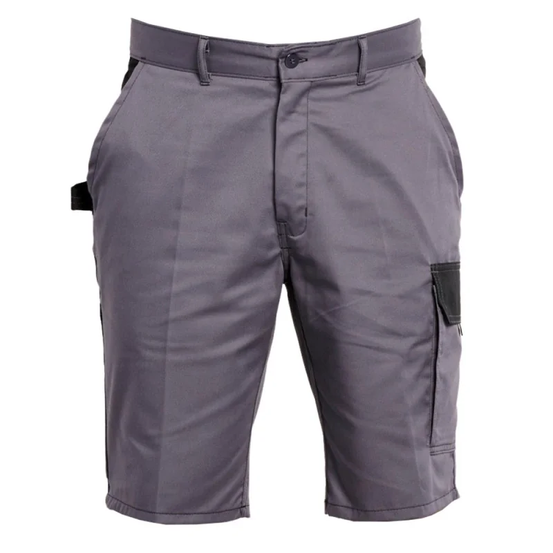 Bermuda de travail PBV BILIS BERTYL Gris contrasté Noir 4 / 52-54