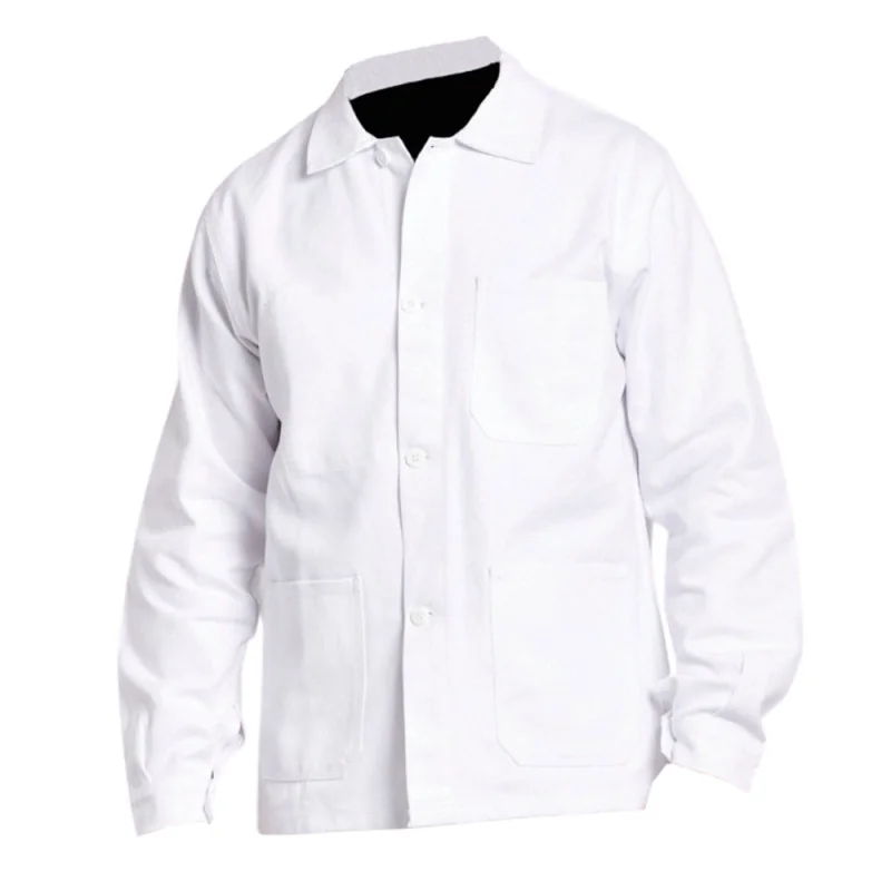 Veste de peintre 100% coton - PBV 03A110 Blanc T5 / Taille 3XL