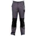 Pantalon de travail gris/noir PBV LENNY 01TYCGN2