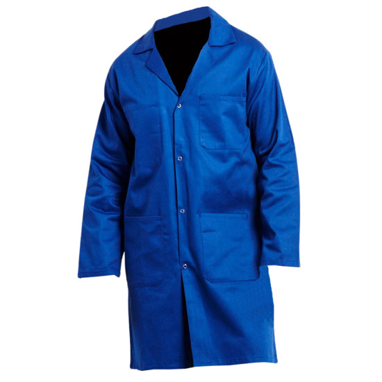Blouse professionnelle pour Homme - Bleu 100% Coton - PBV 12AP560