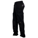Pantalon pro élasthanne avec poches genoux PBV BOB noir