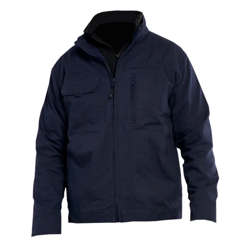 Blouson de travail bleu sans métal - PBV STAN 09TYEM Bleu Marine T5 / Taille 3XL