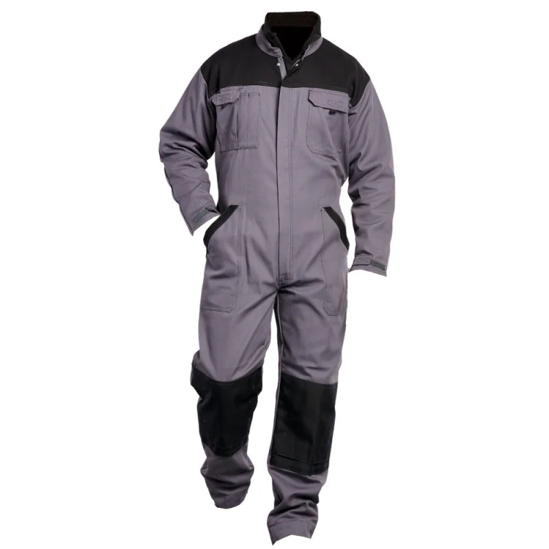 Combinaison de travail simple fermeture PBV OTTO - 05TYCGN Gris / Noir T7 / Taille 5XL