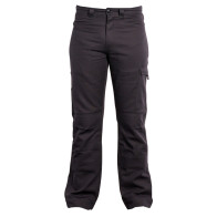 Pantalon de travail gris 100% coton avec poches genoux EVO PBV