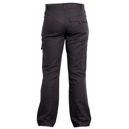 Pantalon pro gris 100% coton EVO PBV 01AG