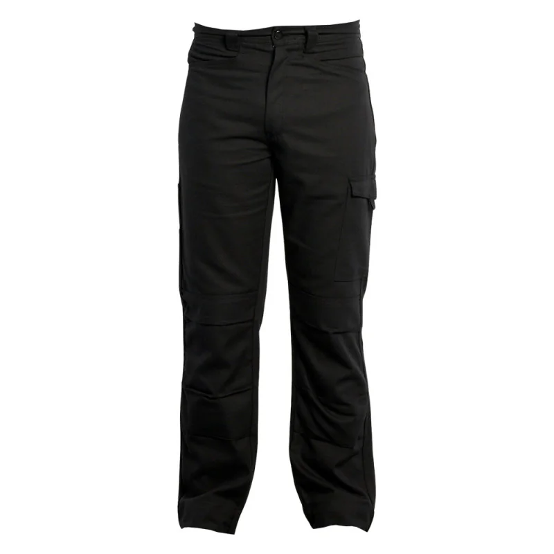 Pantalon de travail 100% coton avec poches genoux - EVO PBV 0 / 36-38 Noir