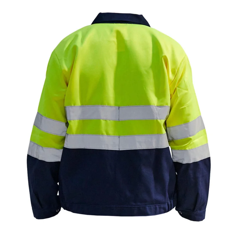 Veste Haute Visibilité VITO EPI Taille M - Modulable En Gilet Sans Manches - Norme EN ISO 20471 - Pour Chantier, BTP, Industrie