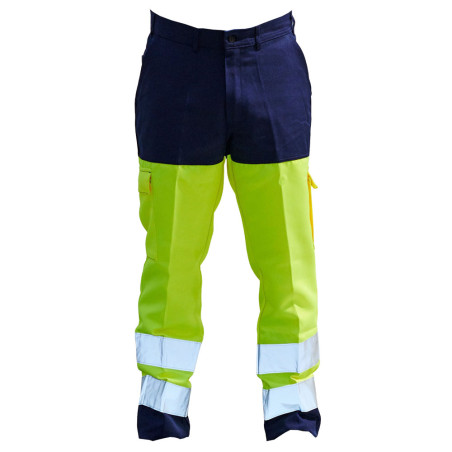 Pantalon de chantier haute visibilité classe 2 PBV 01HVJ580