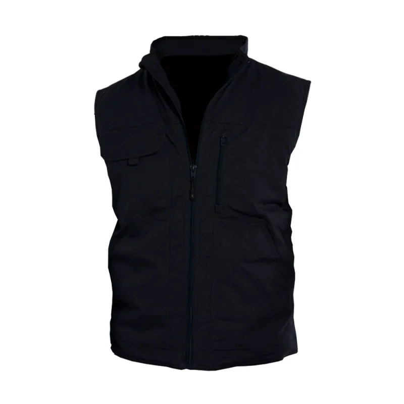 Gilet de travail matelassé en canvas TYPHON+ PBV SAM Gris T7 / Taille 5XL