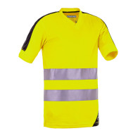 Tee shirt haute visibilité jaune KRYPTON T2S