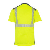 T-shirt de chantier jaune fluo BELIZE T2S