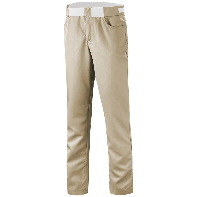 Pantalon de cuisine confortable tissu Lyocell LAFONT FUSION 1FSN 4 / Taille XL Beige