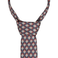 Cravate Lafont motifs losanges