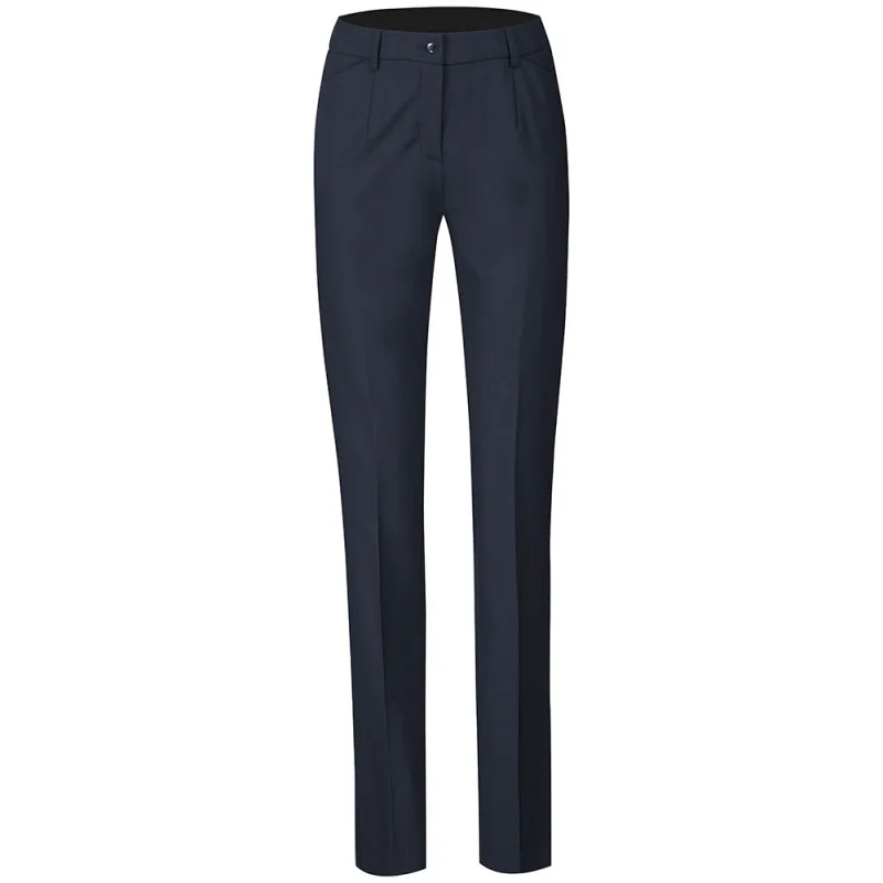 Pantalon de tailleur femme Lafont SEVRE - FOB28777 60 Bleu Marine