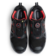 Chaussures GECKO Blaklader 2471 noir et rouge