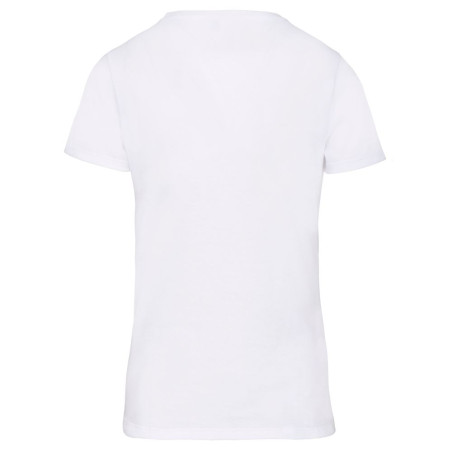 T-shirt femme blanc en coton bio Origine France Garantie