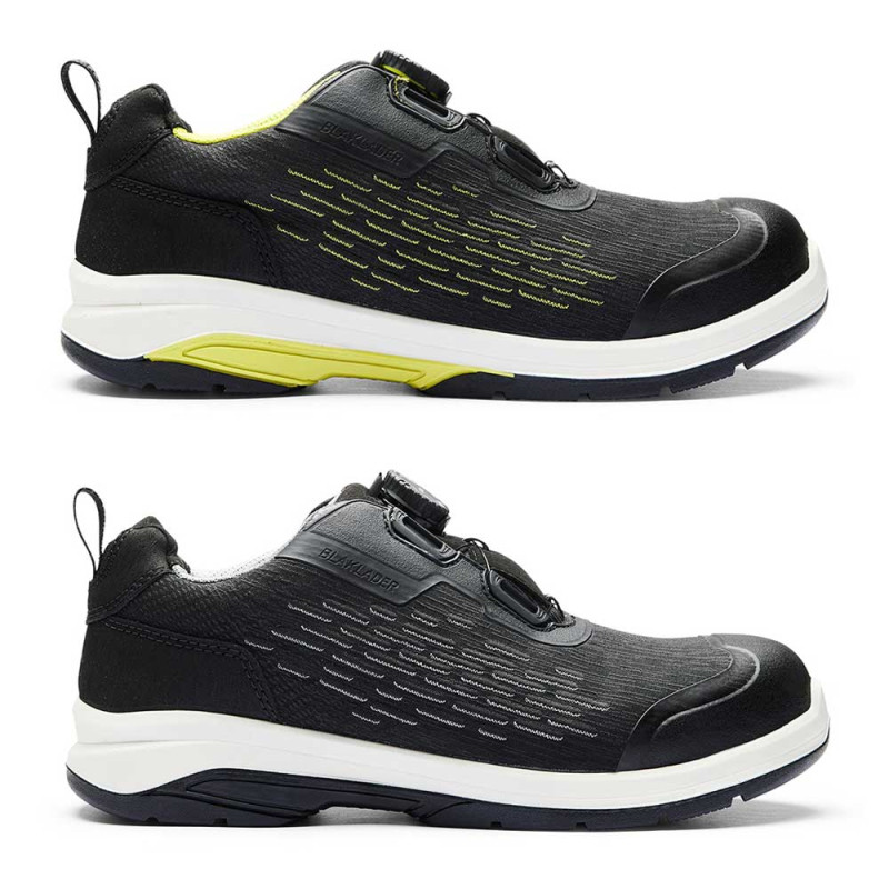 Chaussure de sécurité basse S1P SRC ESD - CRADLE BLAKLADER 2442 37 Noir / Jaune