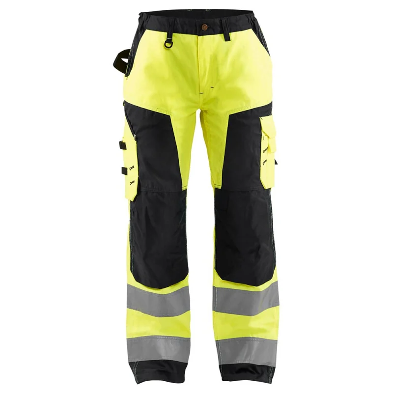 Pantalon haute visibilité femme classe 2 - 71551811 BLAKLADER 36 Jaune hivi / Noir
