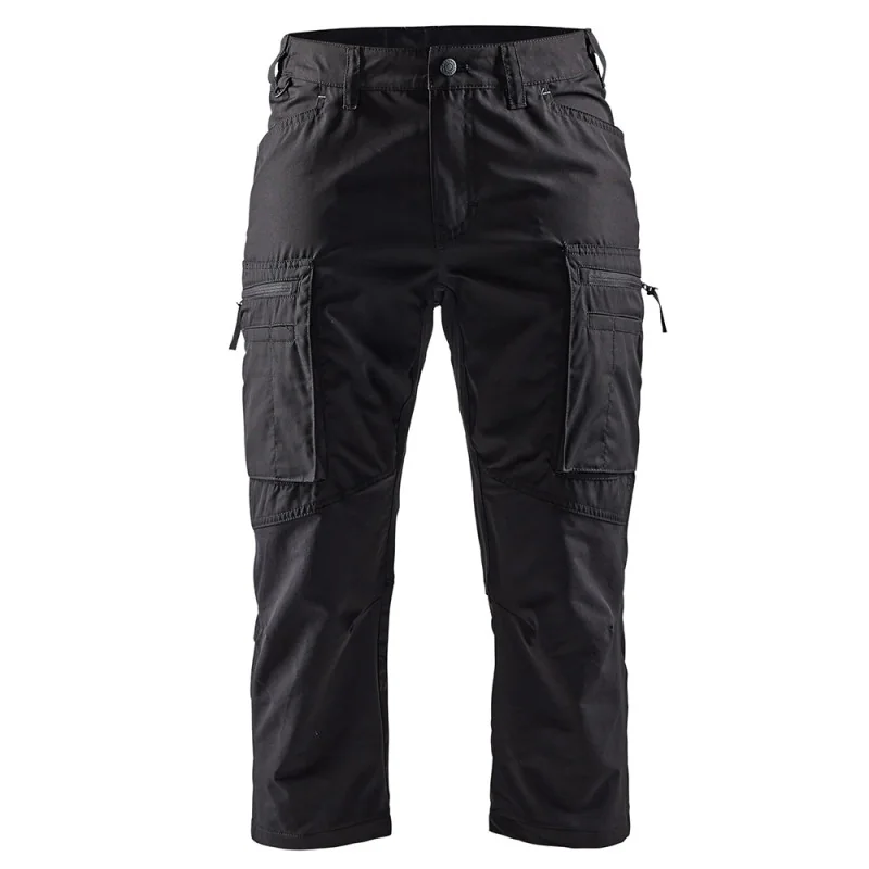 Pantacourt de travail femme léger - 71291845 BLAKLADER 46 Noir