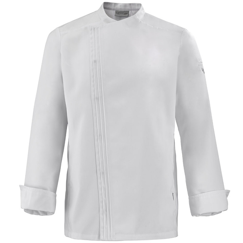 Veste de cuisine blanche homme tissu Tencel Lafont TITANE - 2TTNHPI 46 Blanc