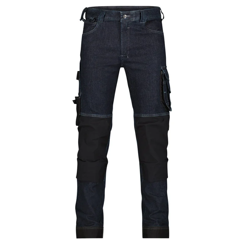 Jean de travail stretch avec poches genoux - DASSY KYOTO 36 Bleu