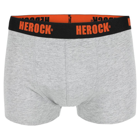 Pack de 3 boxers orange/noir/gris - GORIK HEROCK