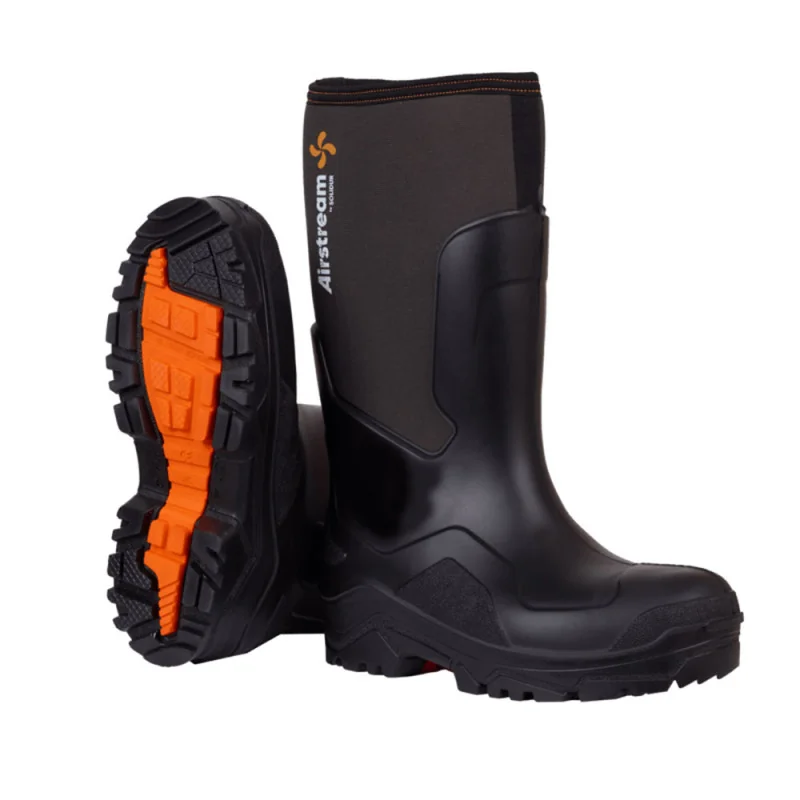 Bottes de sécurité étanches et solides S5 SRC CI - AIRSTREAM SOLIDUR 46 Noir