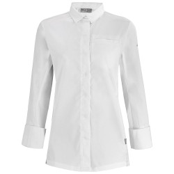 Veste de cuisine chemise blanche pour femme Lafont CHIVES