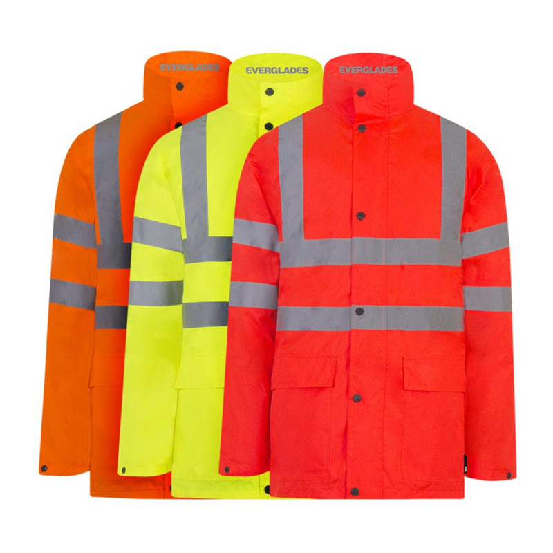 Parka 4-en-1 Haute Visibilité EN ISO 20471 Classe 3 Portwest