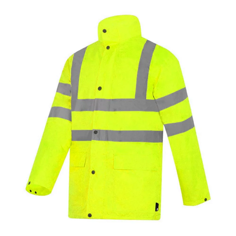 Veste de pluie haute visibilité légère - EVERGLADES T2S Jaune Hivi 3XL