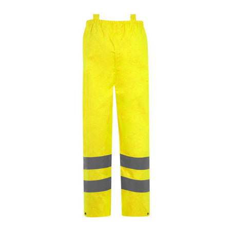 Pantalon de pluie haute visibilité jaune T2S EVERGLADES