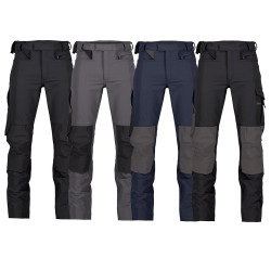 Pantalon de travail souple avec poches genoux - DASSY IMPAX