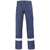 Pantalon bleu de travail avec bandes réfléchissantes Lafont 1MIMUPBR