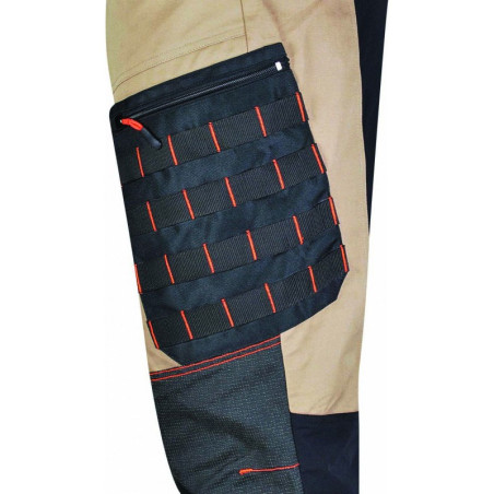 Pantalon de travail renforcé avec système MOLLE - HANDY SOLIDUR