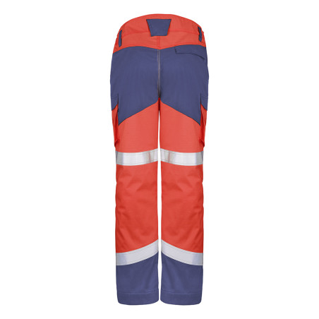 Pantalon haute visibilité atex rouge et bleu marine CEPOVETT