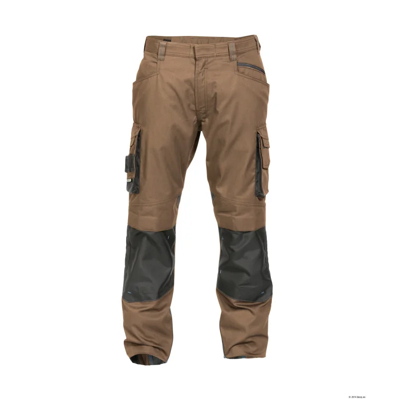 Pantalon de travail bicolore DASSY NOVA Marron contrasté Noir 54