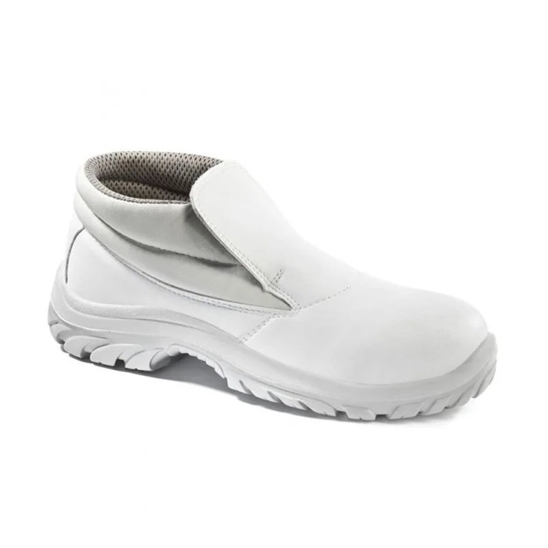 Chaussure de cuisine agroalimentaire mi-haute S2 - BALTIX HIGH LEMAITRE 47 Blanc