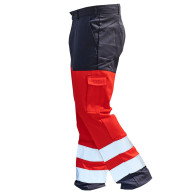 Pantalon de travail visibilité rouge rouge 01HVR PBV