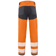 Pantalon de travail orange haute visibilité TWIST HV Lafont