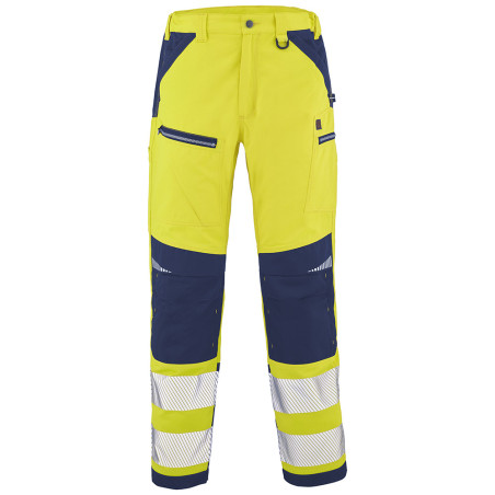 Pantalon de travail haute visibilité jaune SPANNER HV Lafont
