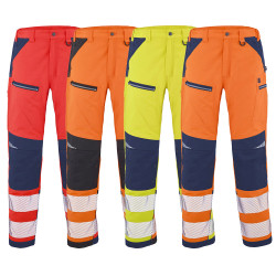 Pantalon de chantier haute visibilité classe 2 LAFONT SPANNER HV