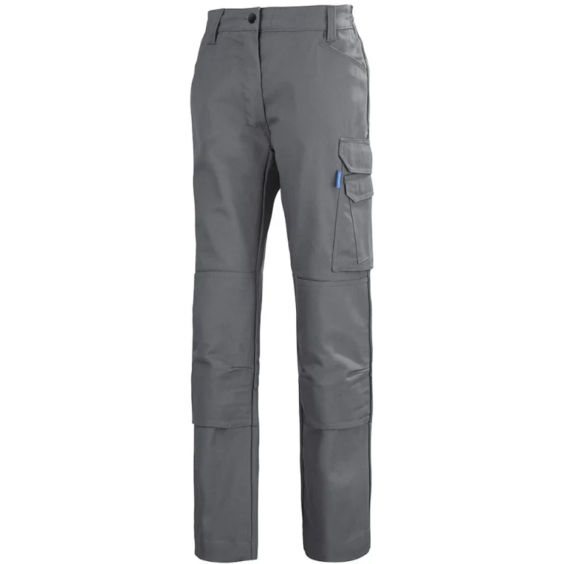 Pantalon de travail femme mercerie amagnétique - KROSS LINE CEPOVETT Gris Acier T4 / 50-52