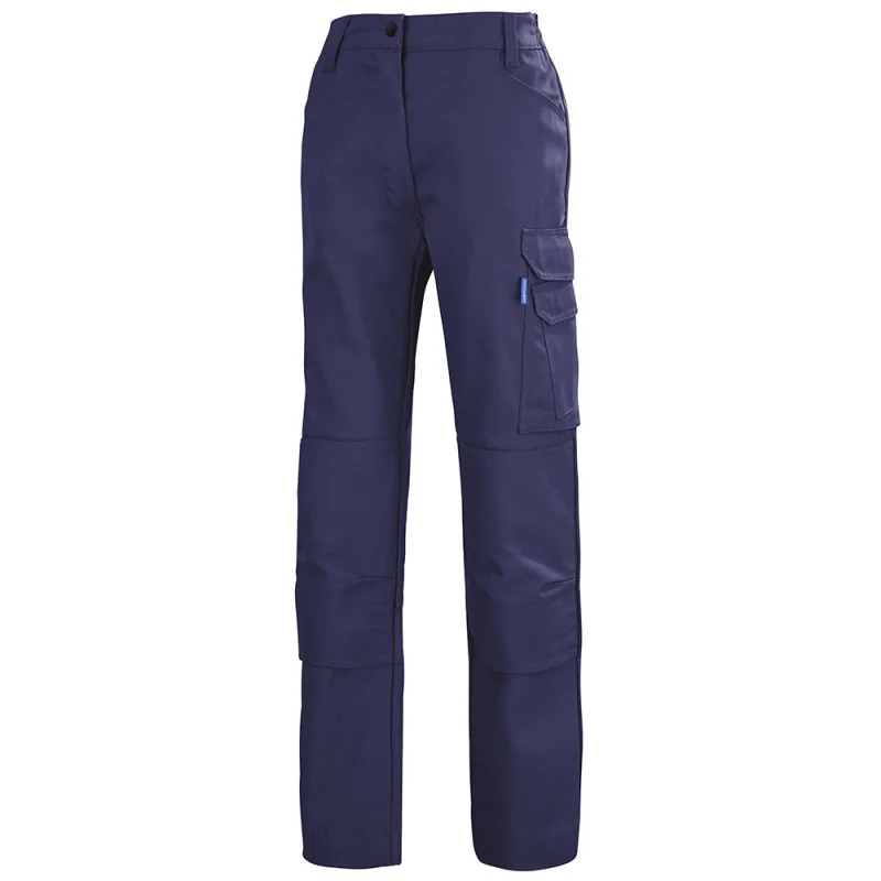 Pantalon de travail femme mercerie amagnétique - KROSS LINE CEPOVETT Bleu Foncé T2 / 42-44