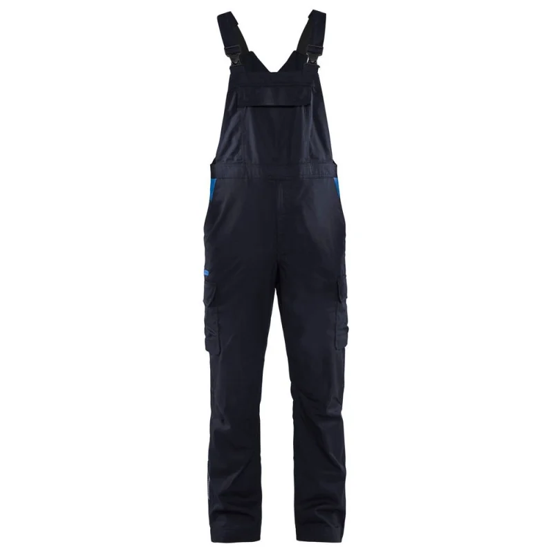 Salopette de travail stretch 2D - 26441832 BLAKLADER 52 Bleu Marine / Bleu Roi
