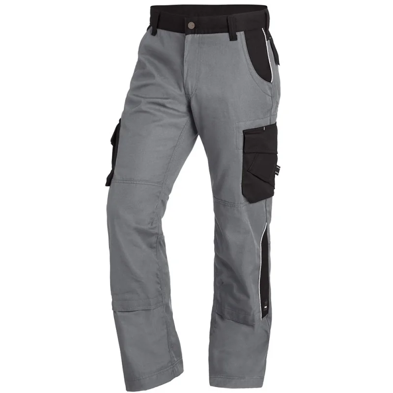 Pantalon de travail multipoches - BRUNO FHB Gris / Noir 66