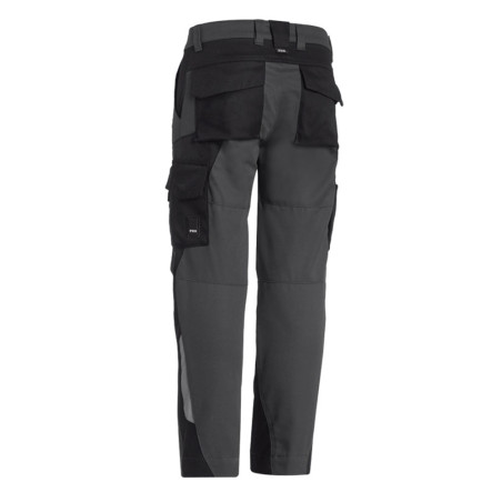 Pantalon de travail pantalon enfant noir/gris taille 134/140