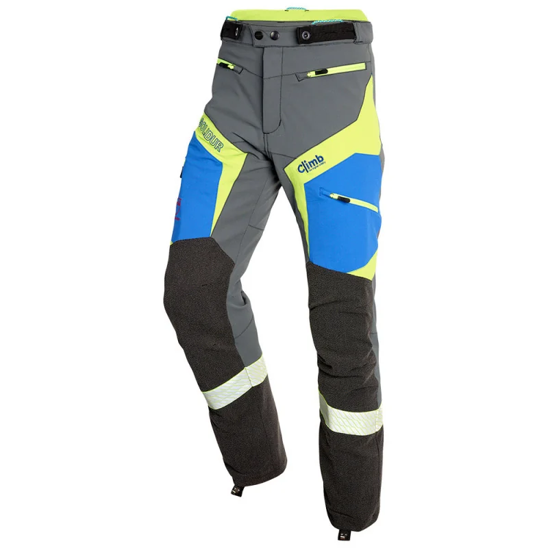 Pantalon élagueur anticoupure classe 1 type A - CLIMB CUT SOLIDUR XL Gris / Noir / Jaune